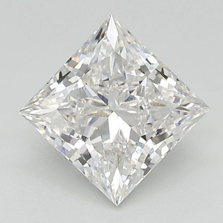 Lab Grown Diamond 1,93Ct F-VVS1 Princess - IGI595306508 1
