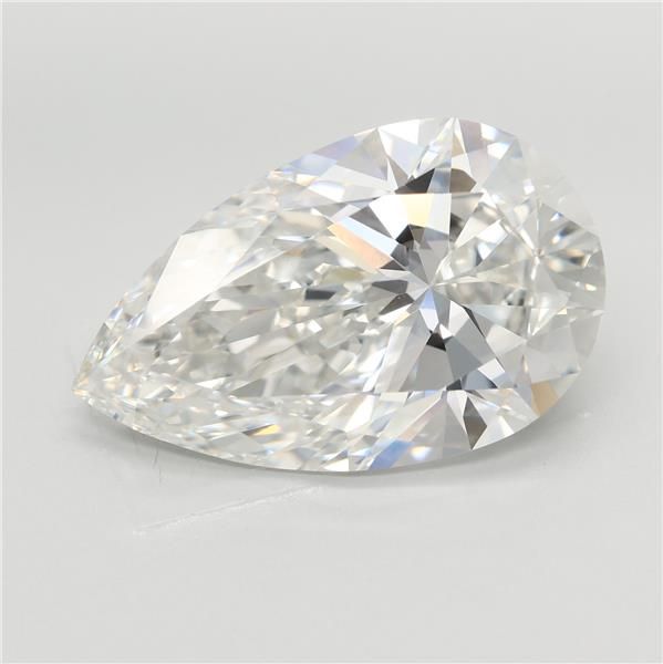 Lab Grown Diamond 8,06Ct F-VVS2 Pear - IGILG804668096 1