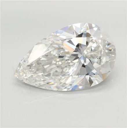 Lab Grown Diamond 8,06Ct F-VVS2 Pear - IGILG804668096 1