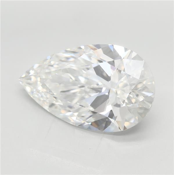 Lab Grown Diamond 5,05Ct E-VVS2 Pear - IGILG799645279 1