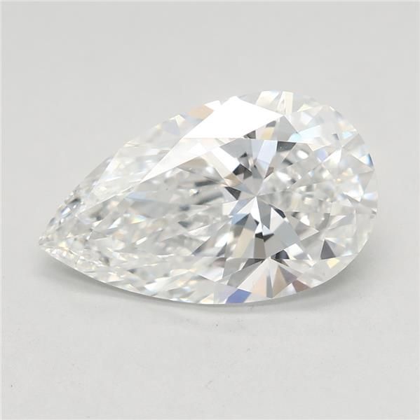 Lab Grown Diamond 2,02Ct E-VVS2 Pear - IGILG799647264 1