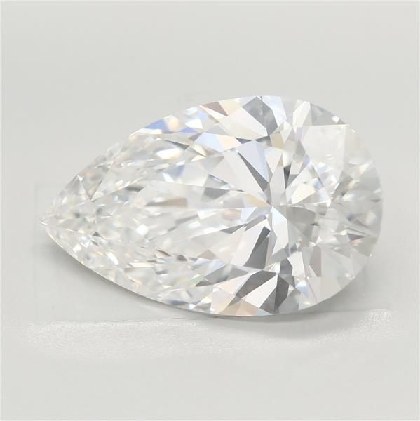 Lab Grown Diamond 5,5Ct E-VS1 Pear - IGILG825661019 1