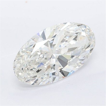 Lab Grown Diamond 4,24Ct F-VVS2 Oval - IGILG788611075 1