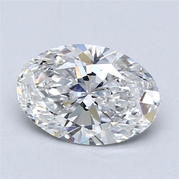 Lab Grown Diamond 1,55Ct D-VVS2 Oval - IGILG771624933 1