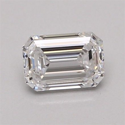Lab Grown Diamond 0,62Ct D-IF Emerald - IGILG791649876 1