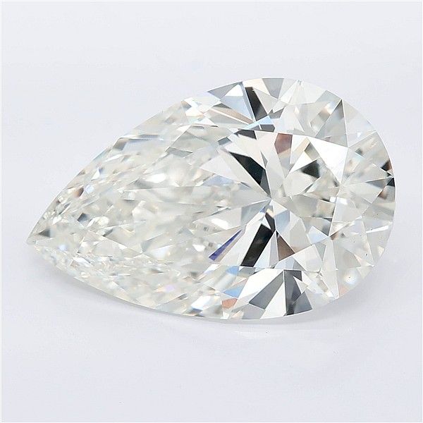 Lab Grown Diamond 8,06Ct G-VVS2 Pear - IGILG776655853 1
