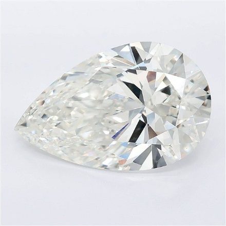 Lab Grown Diamond 8,06Ct G-VVS2 Pear - IGILG776655853 1