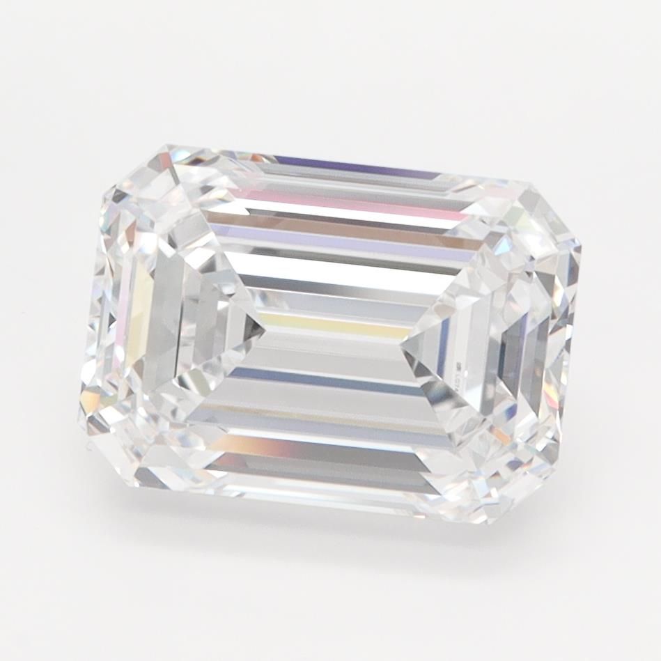 Lab Grown Diamond 3,01Ct D-IF Emerald - IGILG743593661 1