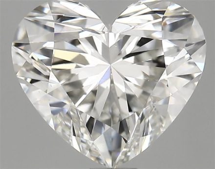 Lab Grown Diamond 1,47Ct F-VS1 Heart - IGILG754581910 1