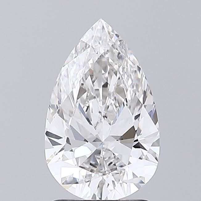 Lab Grown Diamond 1,75Ct F-VS1 Pear - IGILG835655070 1