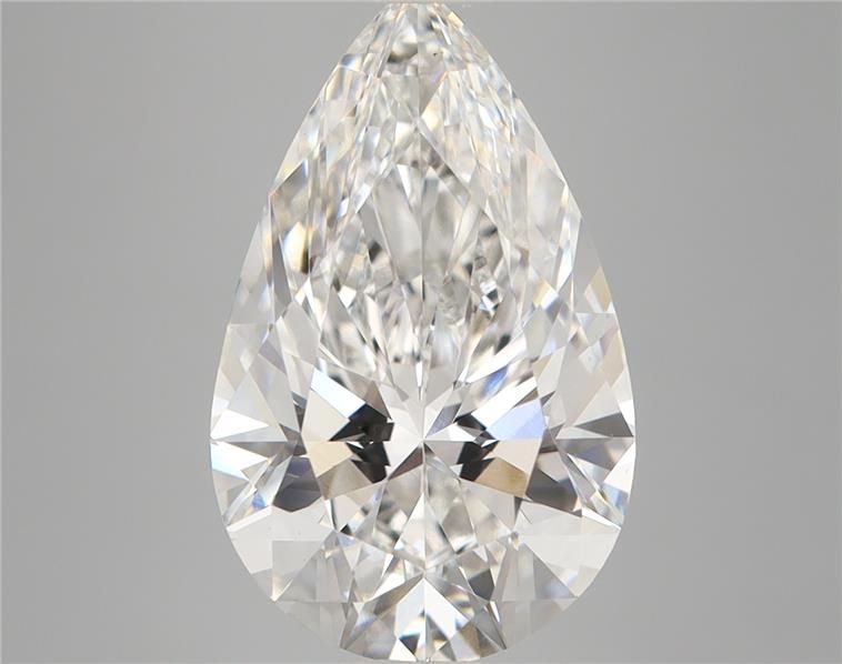 Lab Grown Diamond 5,01Ct F-VS1 Pear - IGILG801615036 1