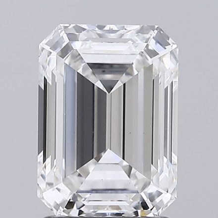 Lab Grown Diamond 2,06Ct E-VS1 Emerald - IGILG835655030 1