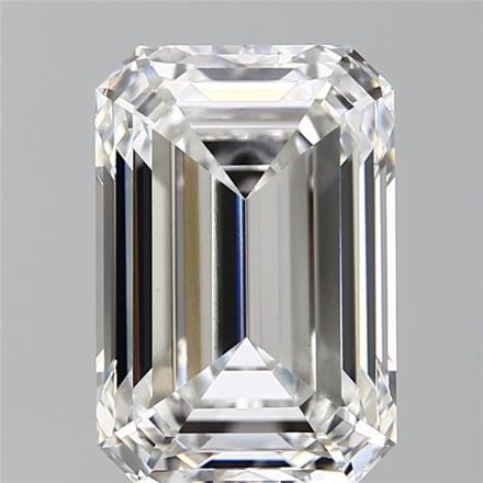 Lab Grown Diamond 5,04Ct E-VVS2 Emerald - IGILG801614995 1