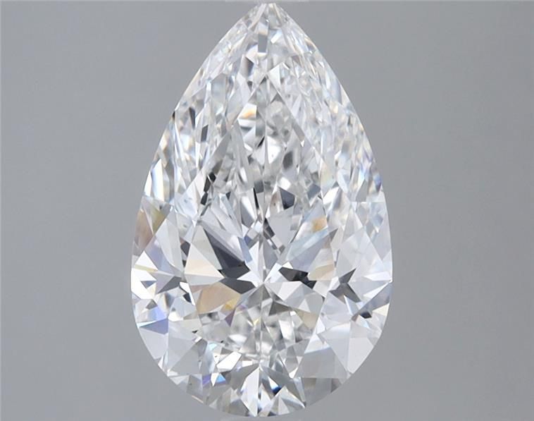 Lab Grown Diamond 1,88Ct E-VS1 Pear - IGILG817634395 1
