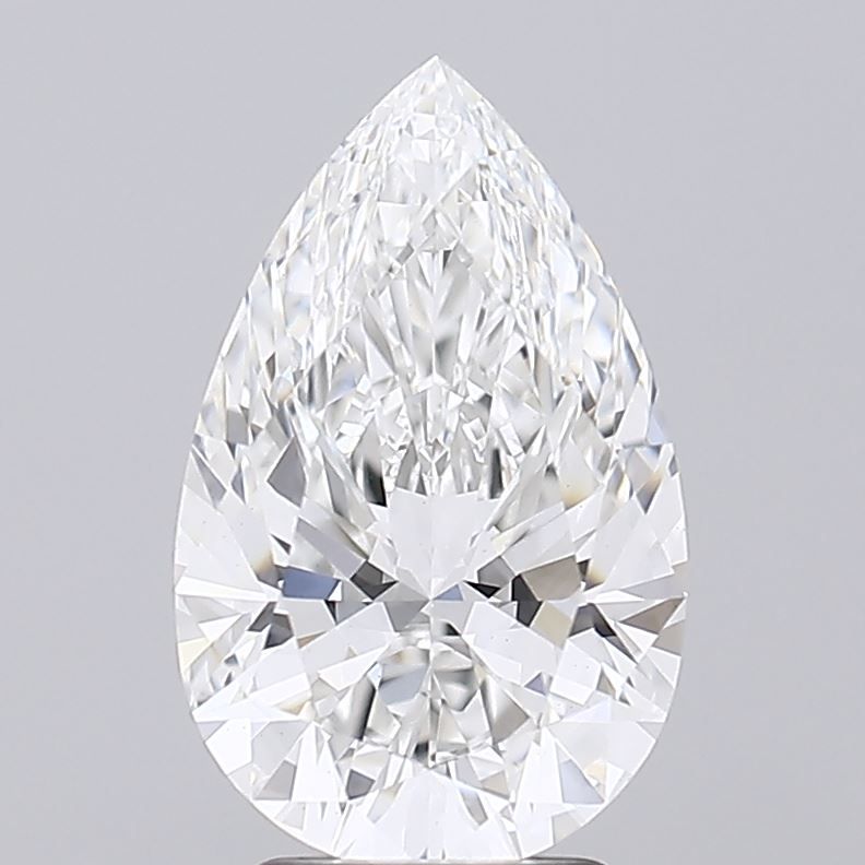Lab Grown Diamond 3,29Ct E-VS1 Pear - IGILG805644690 1
