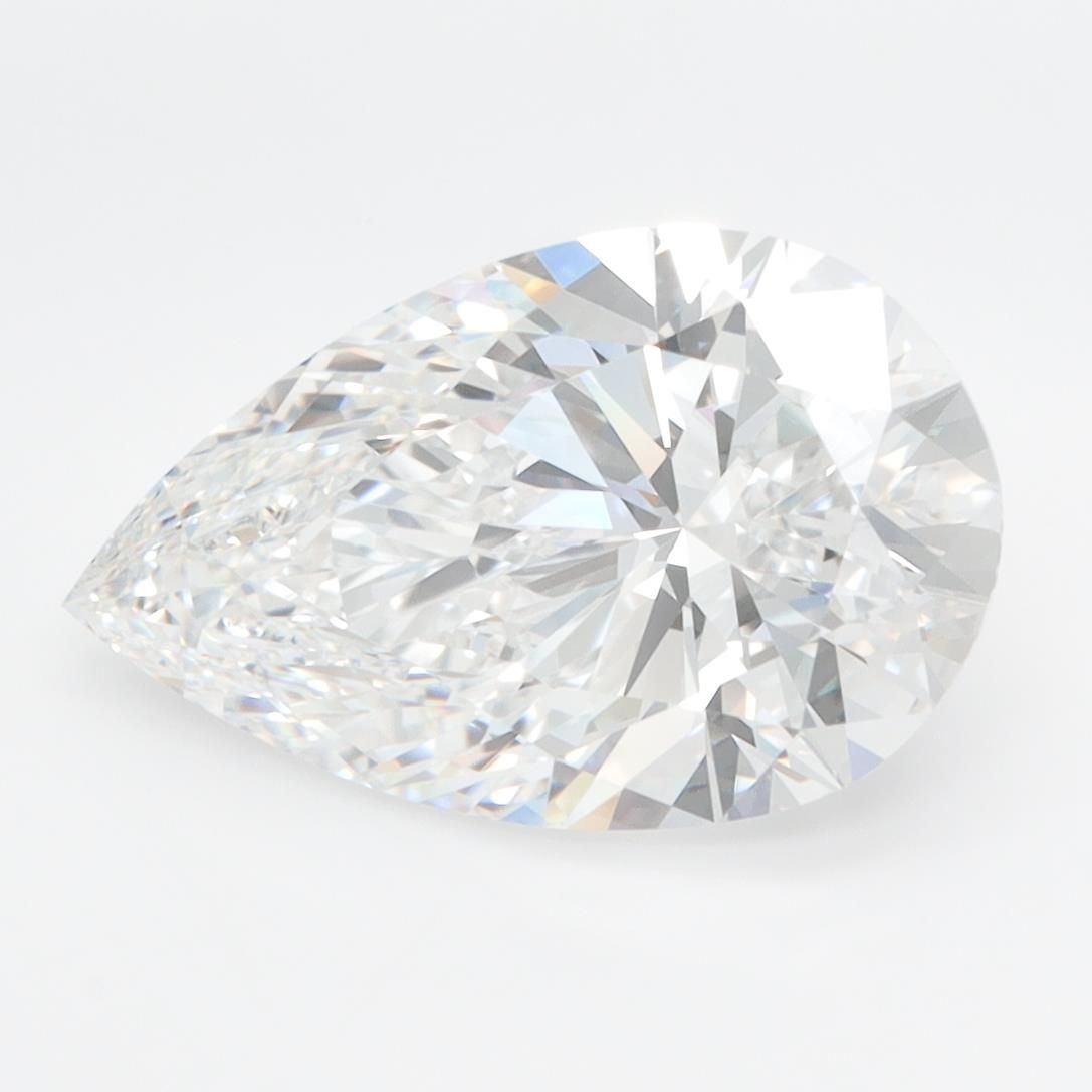 Lab Grown Diamond 3,28Ct D-IF Pear - IGILG743594008 1
