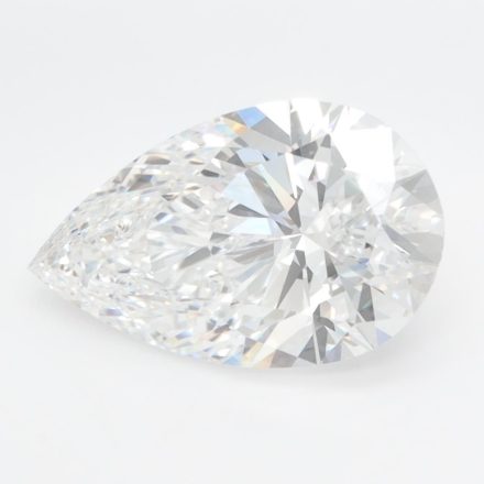 Lab Grown Diamond 3,28Ct D-IF Pear - IGILG743594008 1