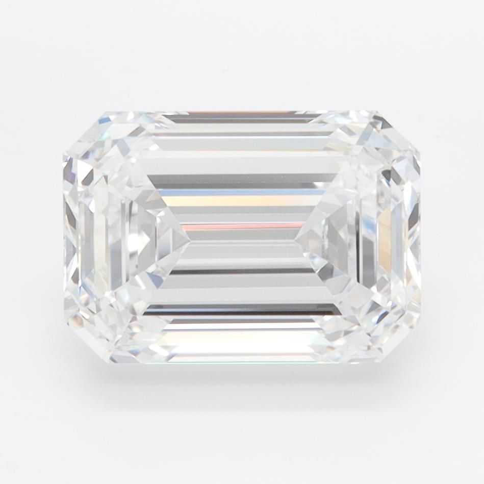 Lab Grown Diamond 3,1Ct D-IF Emerald - IGILG743593692 1