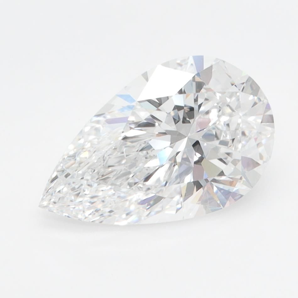 Lab Grown Diamond 1,94Ct D-IF Pear - IGILG754508667 1
