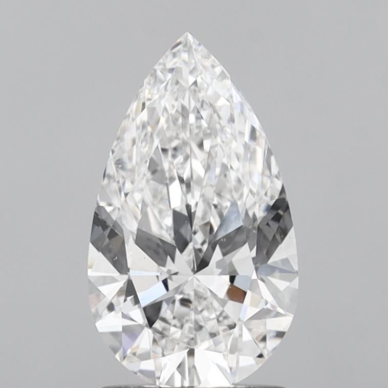Lab Grown Diamond 1,54Ct D-VS1 Pear - IGILG829619938 1