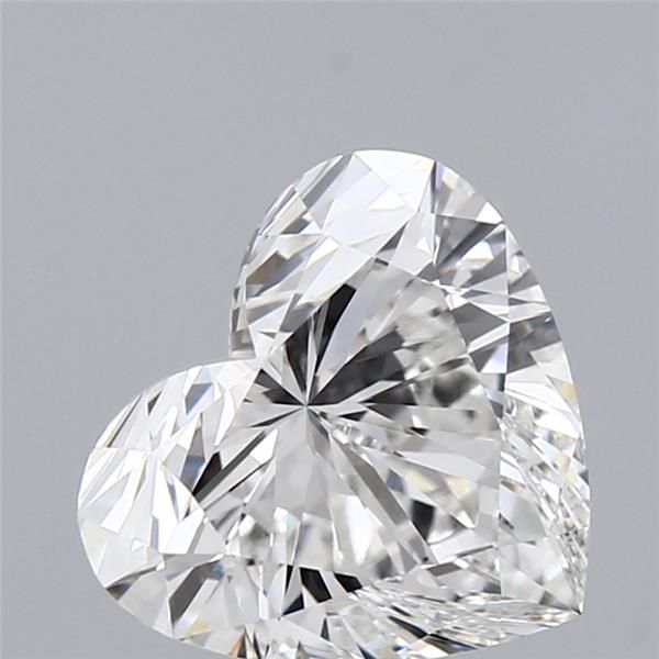 Lab Grown Diamond 2,57Ct F-VVS1 Heart - IGILG629403836 1