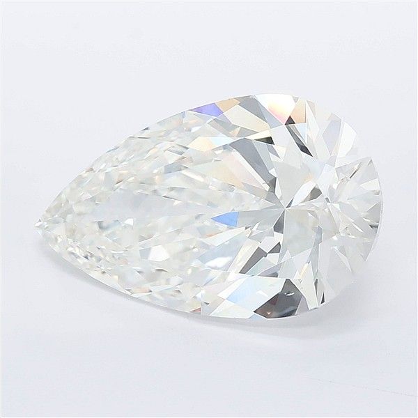 Lab Grown Diamond 5,5Ct E-VVS2 Pear - IGILG756579126 1