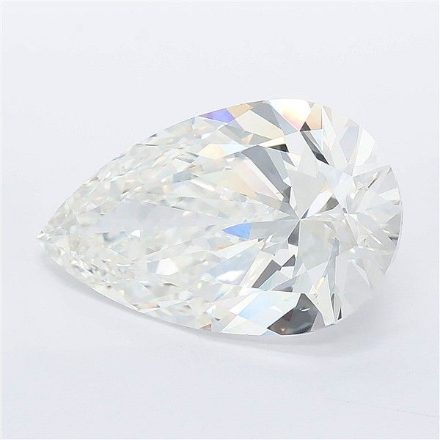 Lab Grown Diamond 5,5Ct E-VVS2 Pear - IGILG756579126 1