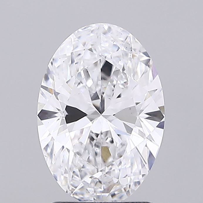 Lab Grown Diamond 2,11Ct D-VS2 Oval - IGILG771654106 1