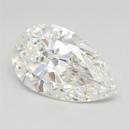 Lab Grown Diamond 7,03Ct E-VS1 Pear - IGILG781606753 1