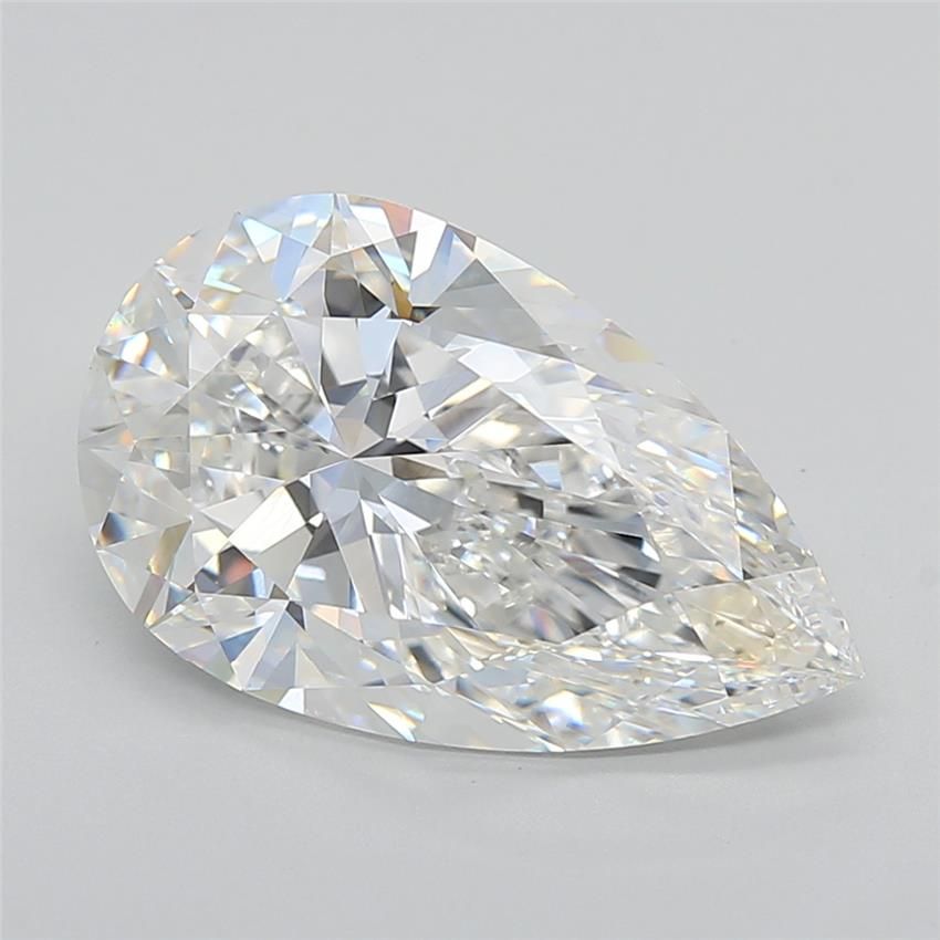 Lab Grown Diamond 7,02Ct E-VVS2 Pear - IGILG772667373 1