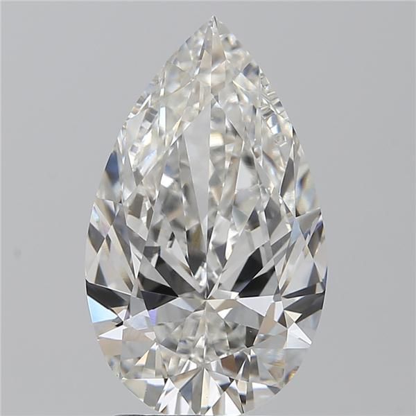Lab Grown Diamond 2,5Ct F-VVS2 Pear - IGILG803682916 1