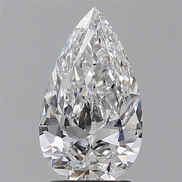 Lab Grown Diamond 2Ct D-VS1 Pear - IGILG831604822 1