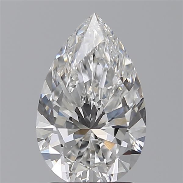 Lab Grown Diamond 2Ct E-VVS2 Pear - IGILG825661907 1