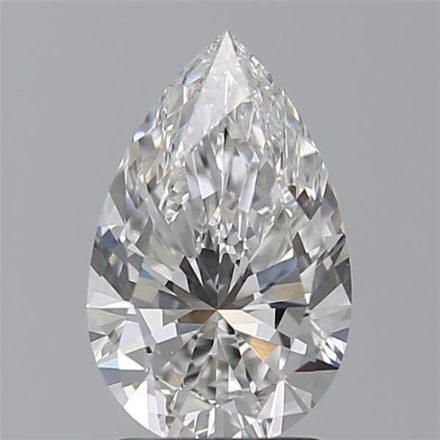 Lab Grown Diamond 2Ct E-VVS2 Pear - IGILG825661907 1