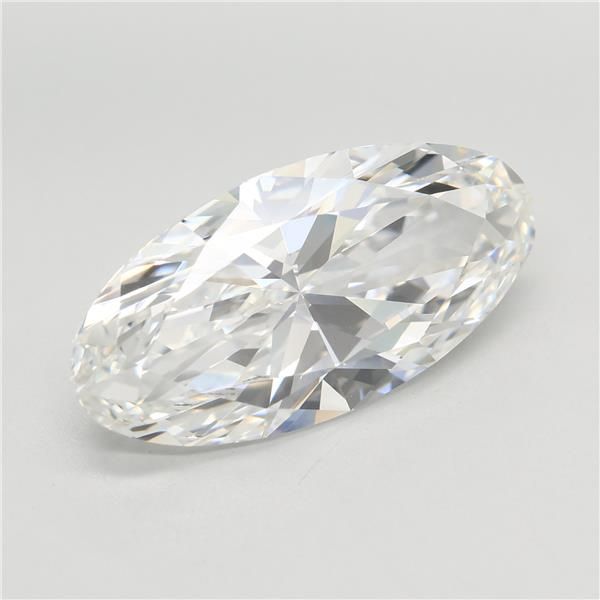 Lab Grown Diamond 5Ct F-VVS2 Oval - IGILG799647942 1