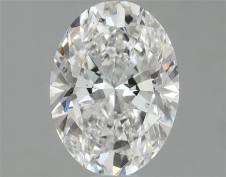 Lab Grown Diamond 1,37Ct D-VVS2 Oval - IGILG789633137 1
