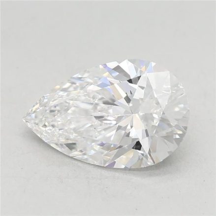 Lab Grown Diamond 1,55Ct D-VS1 Pear - IGILG756578267 1