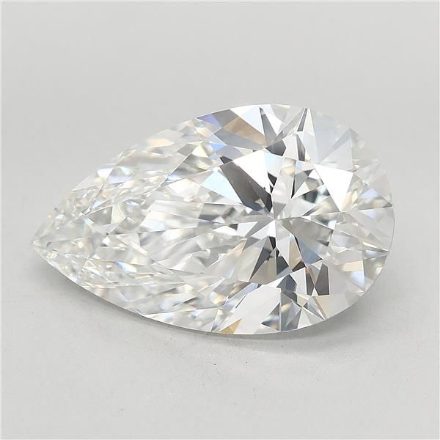 Lab Grown Diamond 7,02Ct E-VVS2 Pear - IGILG770639548 1