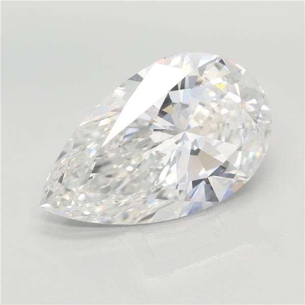 Lab Grown Diamond 8,08Ct F-VVS2 Pear - IGILG799646641 1