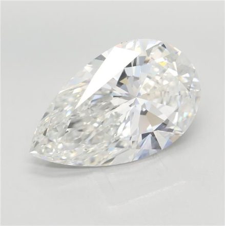 Lab Grown Diamond 8,08Ct F-VVS2 Pear - IGILG799646641 1