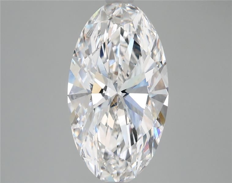 Lab Grown Diamond 3,67Ct D-VVS2 Oval - IGILG821627047 1