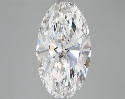 Lab Grown Diamond 3,67Ct D-VVS2 Oval - IGILG821627047 1