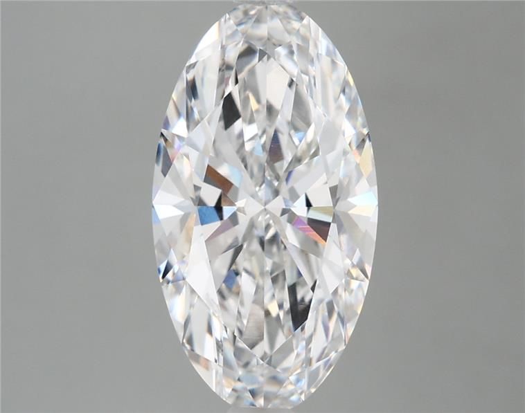 Lab Grown Diamond 3,68Ct D-VVS2 Oval - IGILG821650427 1