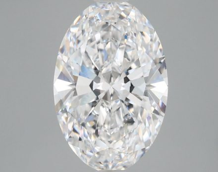 Lab Grown Diamond 3,32Ct D-VVS1 Oval - IGILG833677773 1