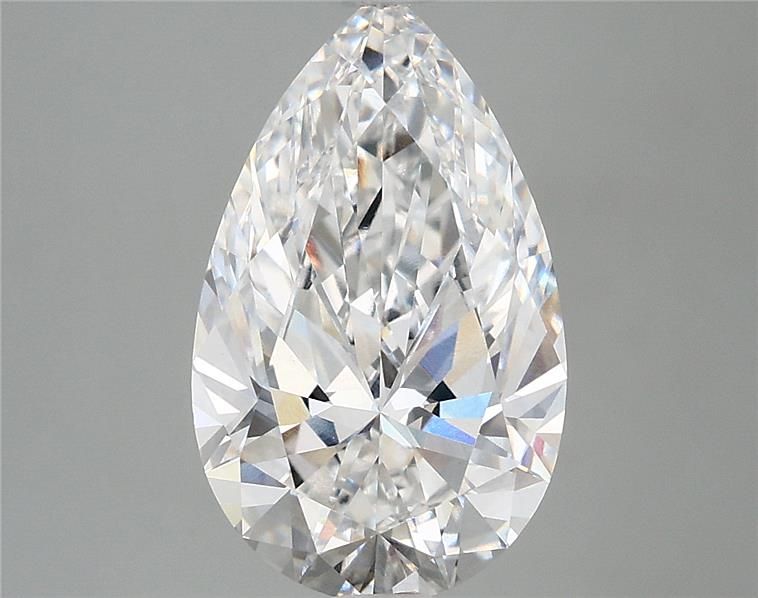 Lab Grown Diamond 3,24Ct D-VVS2 Pear - IGILG812601419 1