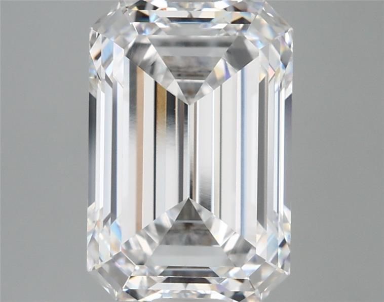 Lab Grown Diamond 3,74Ct D-VVS1 Emerald - IGILG812601425 1