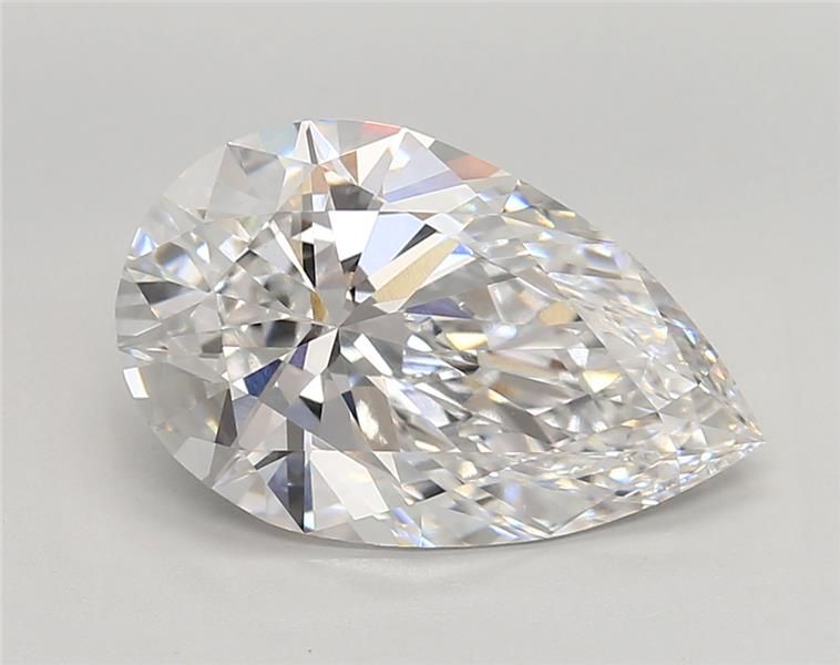 Lab Grown Diamond 3,73Ct D-VVS2 Pear - IGILG805681875 1