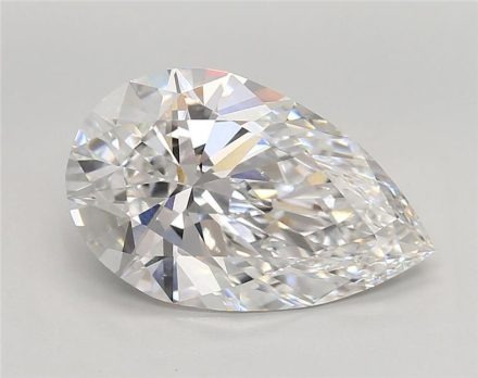 Lab Grown Diamond 3,73Ct D-VVS2 Pear - IGILG805681875 1