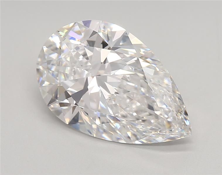 Lab Grown Diamond 3,54Ct D-VVS2 Pear - IGILG779664800 1