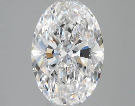 Lab Grown Diamond 2,66Ct D-VVS2 Oval - IGILG809648839 1
